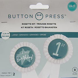 ButtonPress Rosetten 2 Stück 58mm